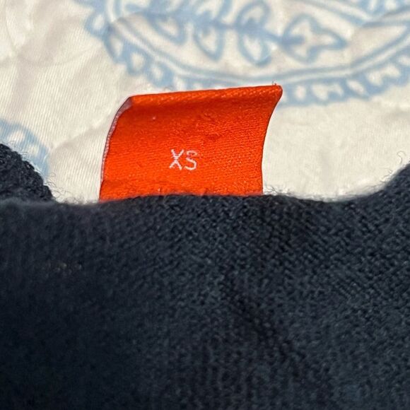 Hugo Boss Smocked Wool/Silk (80/20) Long Sleeve Dark Teal Knit Top Women Size XS - Picture 7 of 7